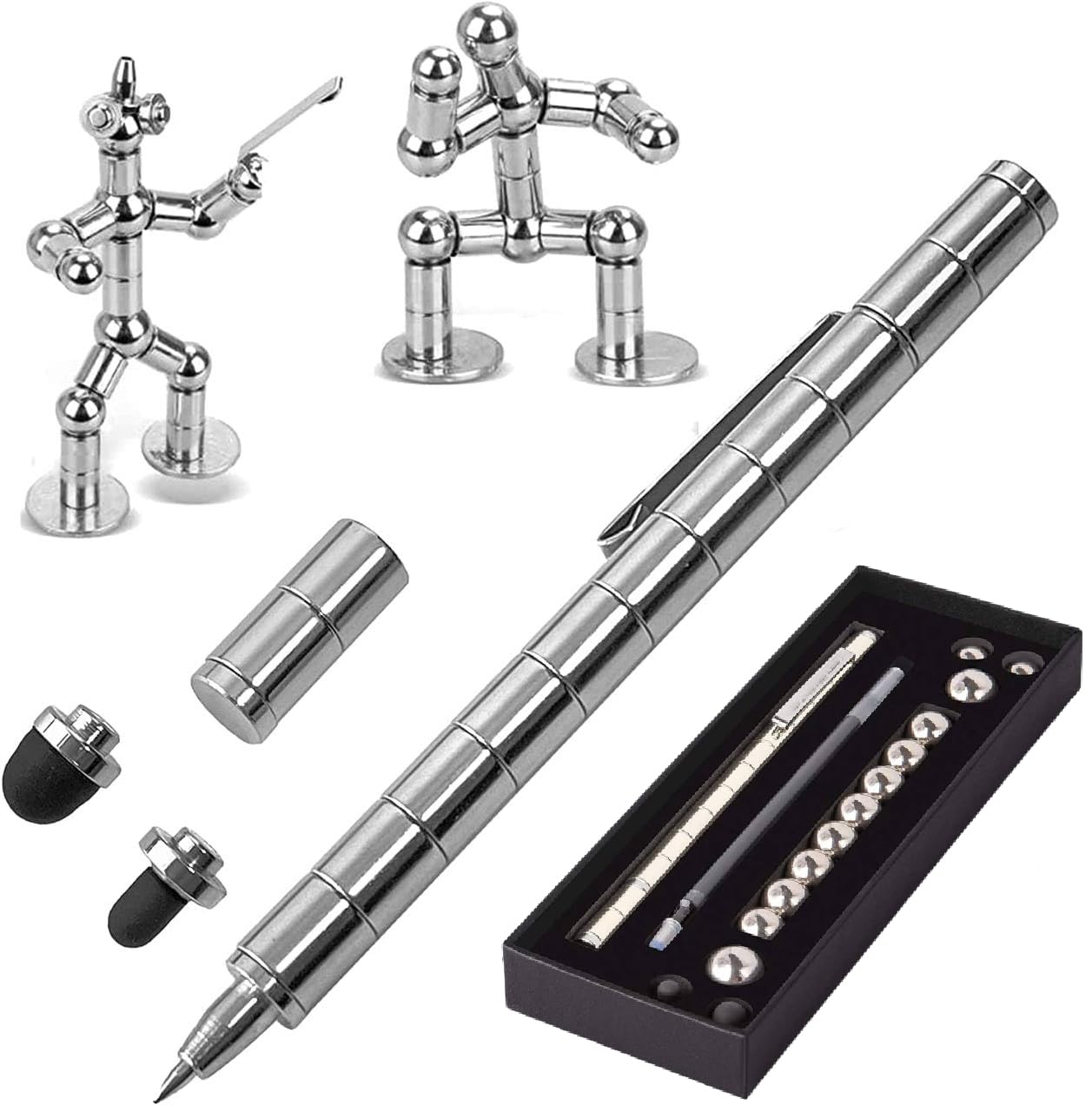 Fidget Toys Pen,Magnetic Pen,Decompression Magnetic Metal Pen,Multifunction Writing Magnet Ballpoint Pen,Pressure Fidget Cool Gadgets,Toys Gifts for Kids,Teenage,Boy,Girls or Friends Colorful Fidget Toys Pen,Magnetic Pen,Decompression Magnetic Metal Pen,Multifunction Writing Magnet Ballpoint Pen,Pressure Fidget Cool Gadgets,Toys Gifts for Kids,Teenage,Boy,Girls or Friends Colorful